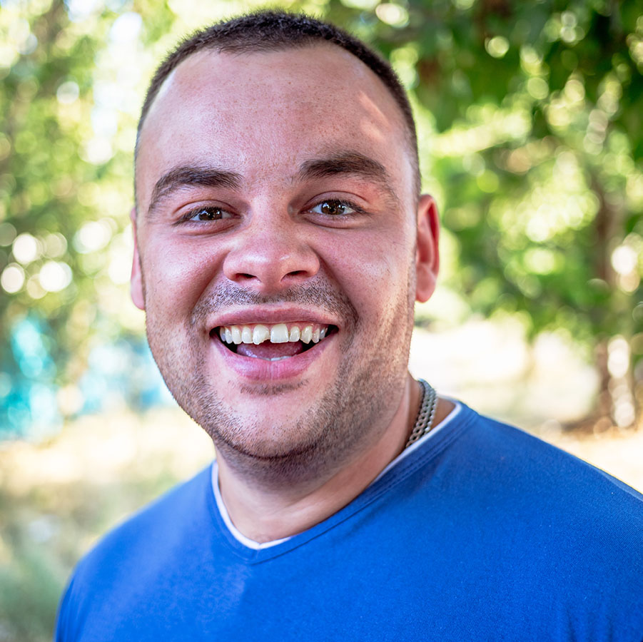 Happy Man after working with Human Nature Counseling